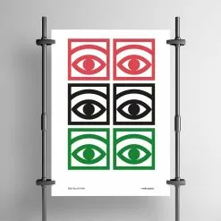 Edessä -Julisteet Sales Store olle eksell ogon cacao color juliste 50x70cm 1