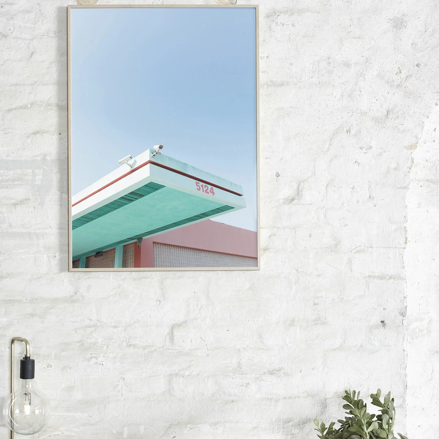 Paper Collective Los Angeles Is Pink Poster 50x70 2 Paper Collective Los Angeles Is Pink Poster 50x70 - Image 2